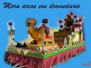Mora arcos con dromedario