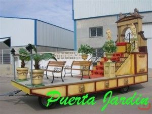 Puerta jardín